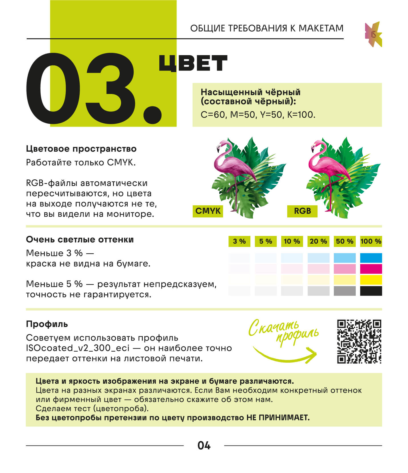 Требования к макетам - 5