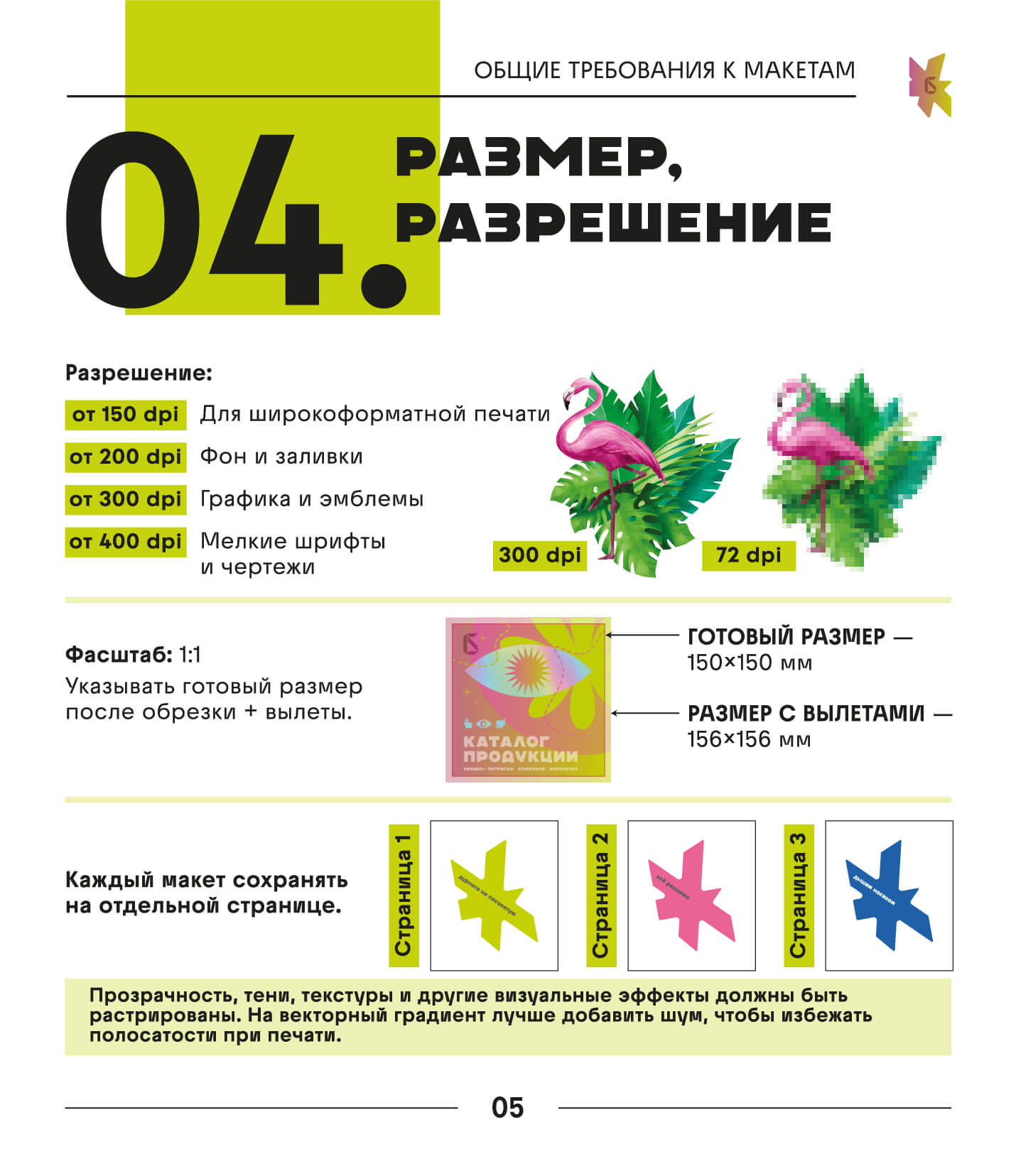Требования к макетам - 6